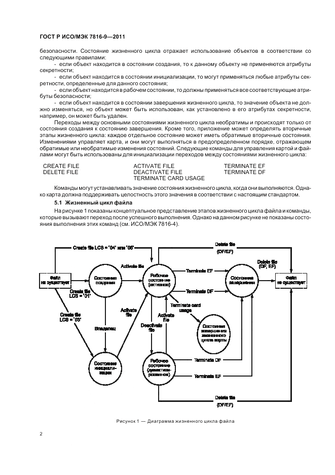 ГОСТ Р ИСО/МЭК 7816-9-2011, страница 6