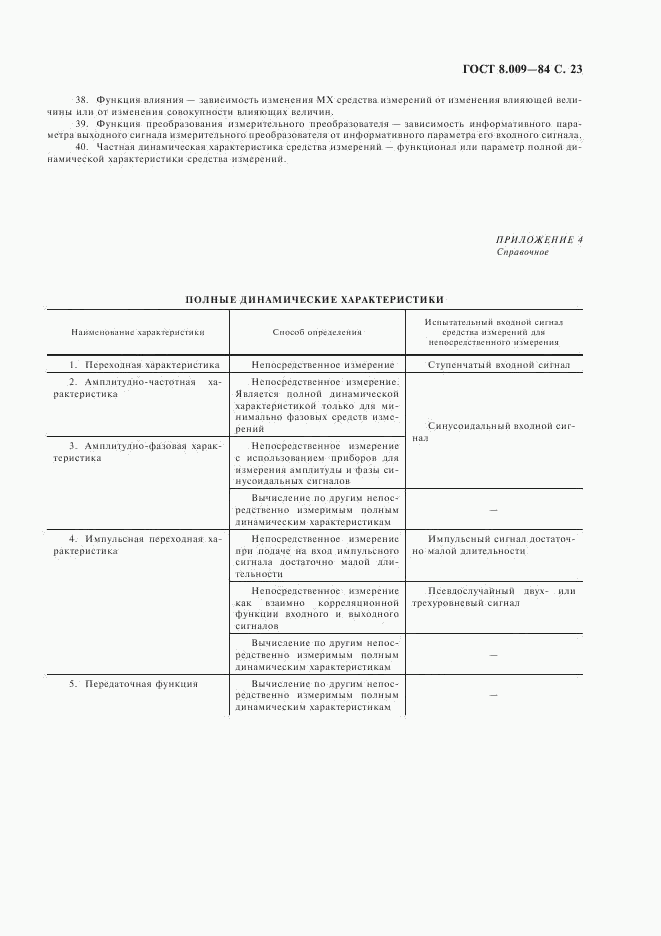 ГОСТ 8.009-84, страница 24