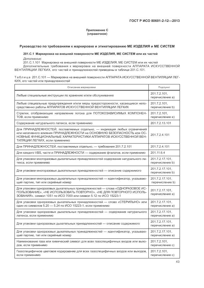 ГОСТ Р ИСО 80601-2-12-2013, страница 49