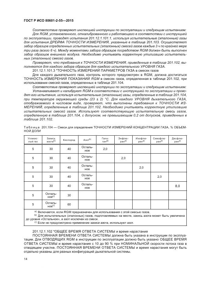 ГОСТ Р ИСО 80601-2-55-2015, страница 20