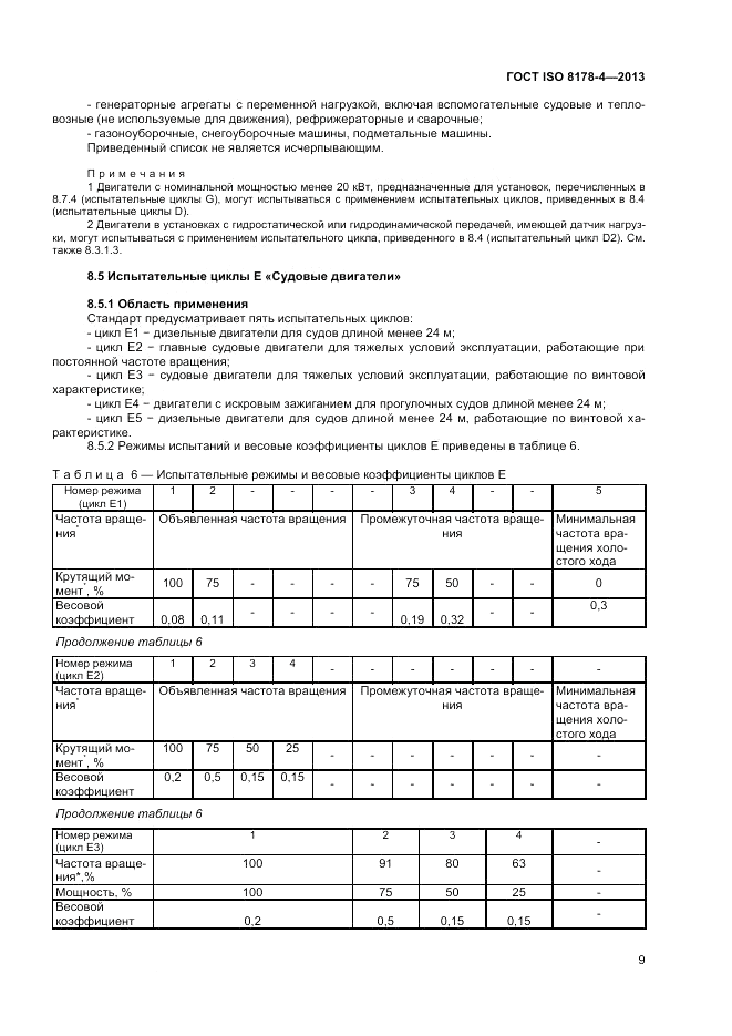 ГОСТ ISO 8178-4-2013, страница 13