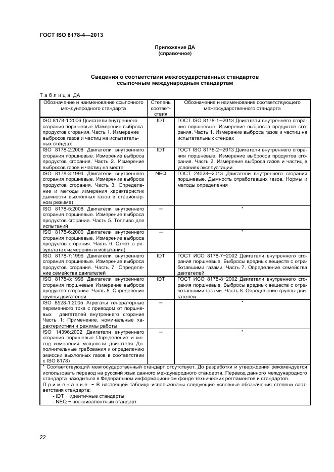 ГОСТ ISO 8178-4-2013, страница 26