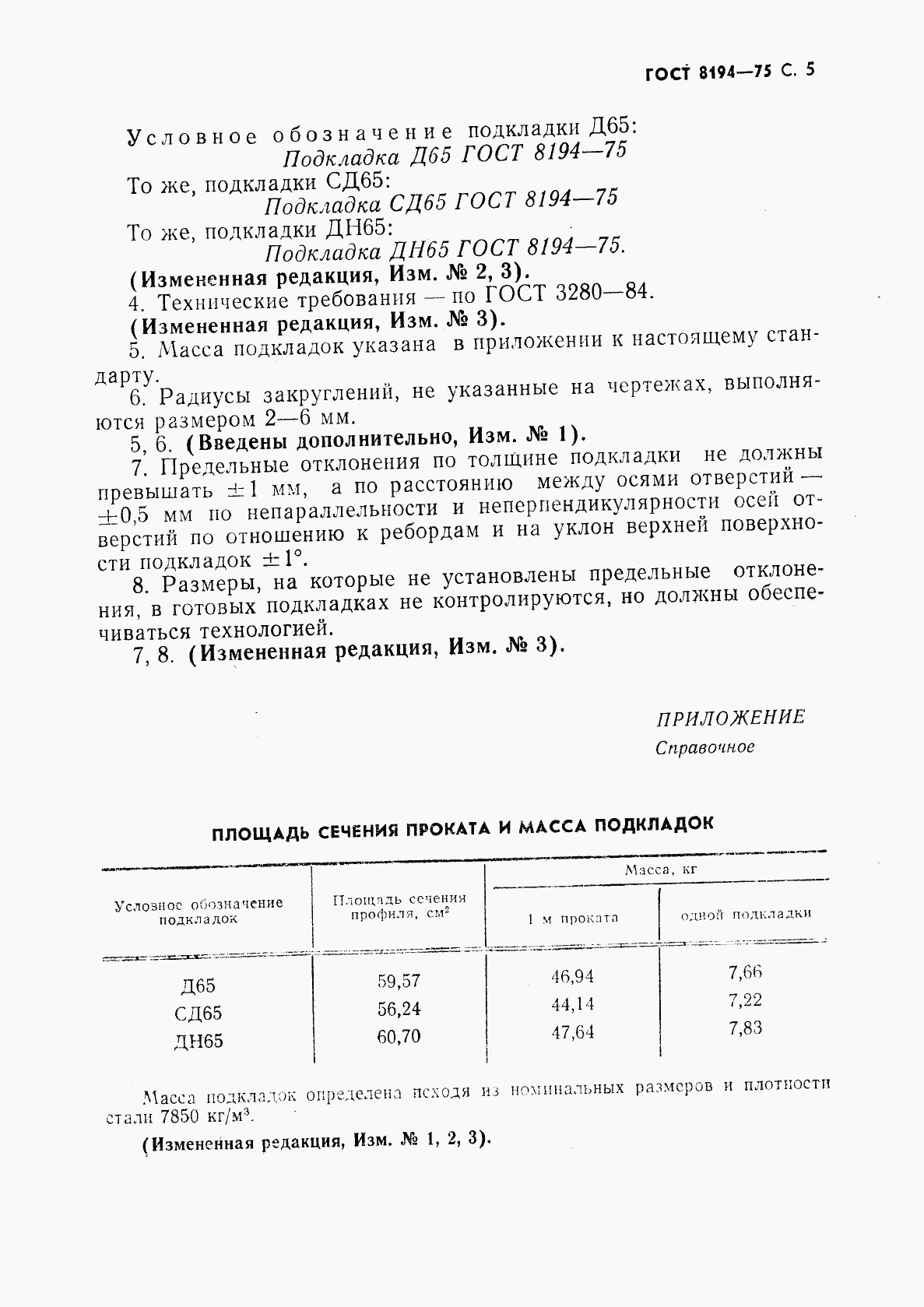 ГОСТ 8194-75, страница 6