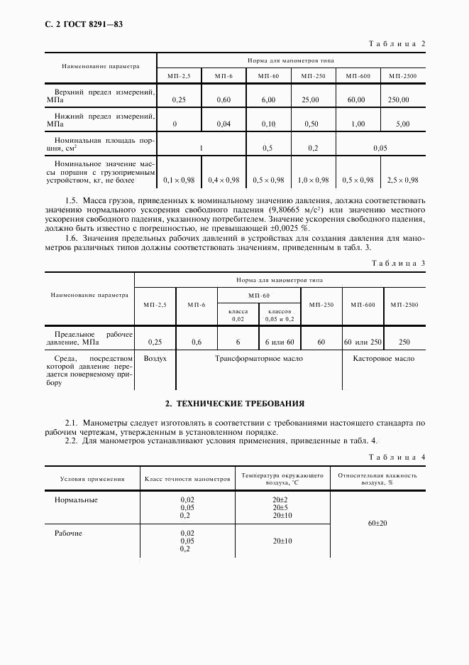 ГОСТ 8291-83, страница 3