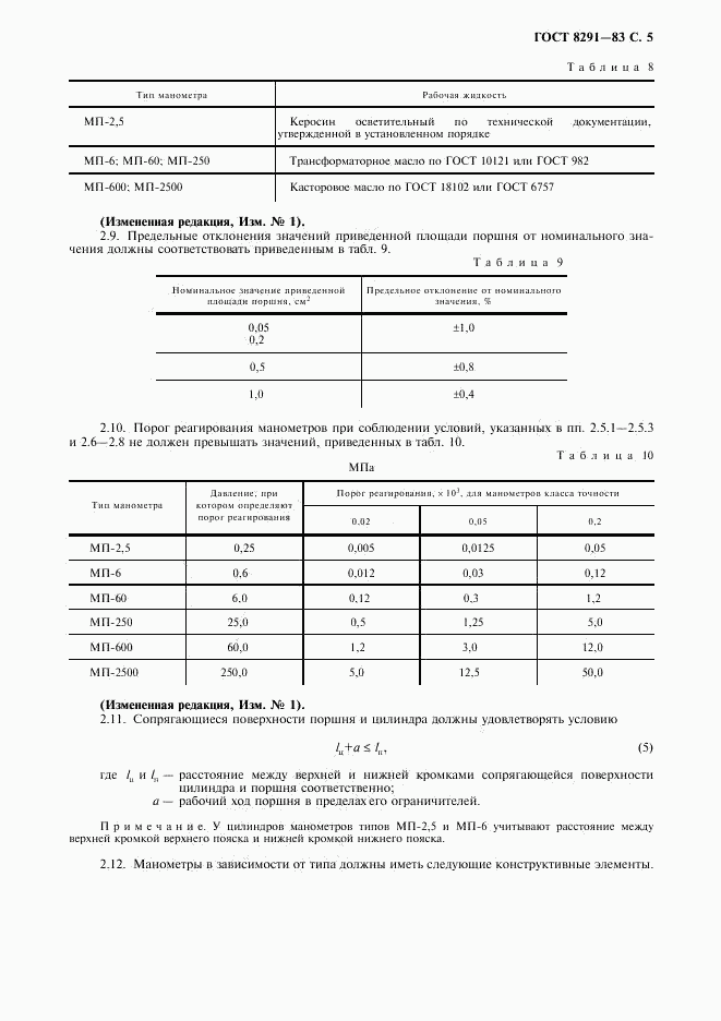 ГОСТ 8291-83, страница 6