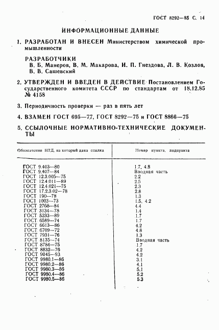 ГОСТ 8292-85, страница 15