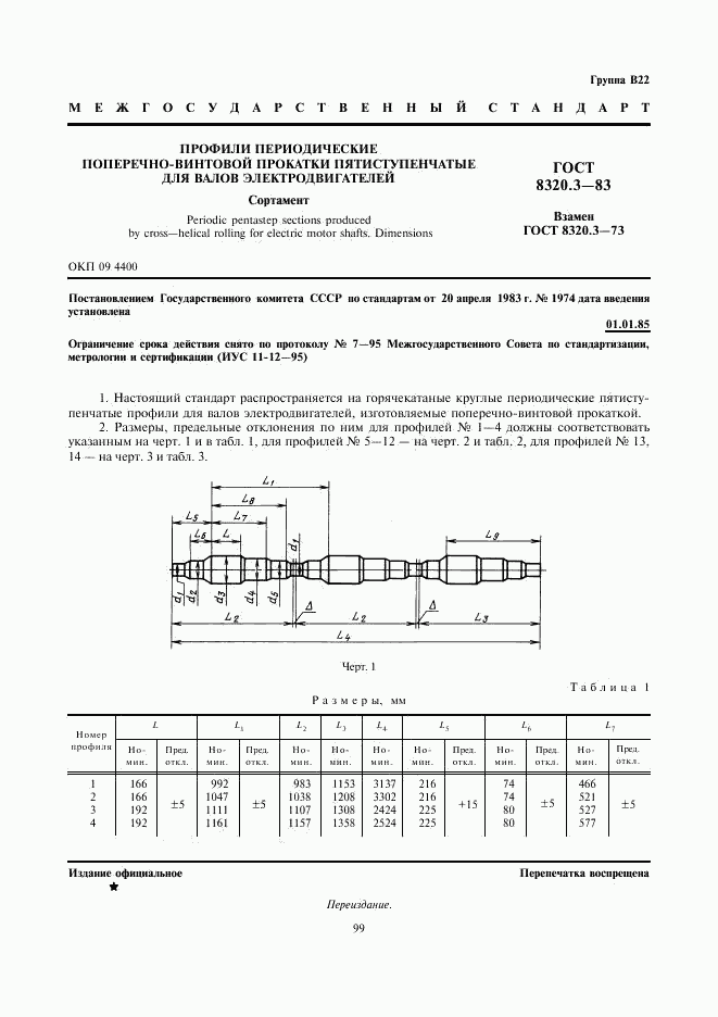 ГОСТ 8320.3-83, страница 1