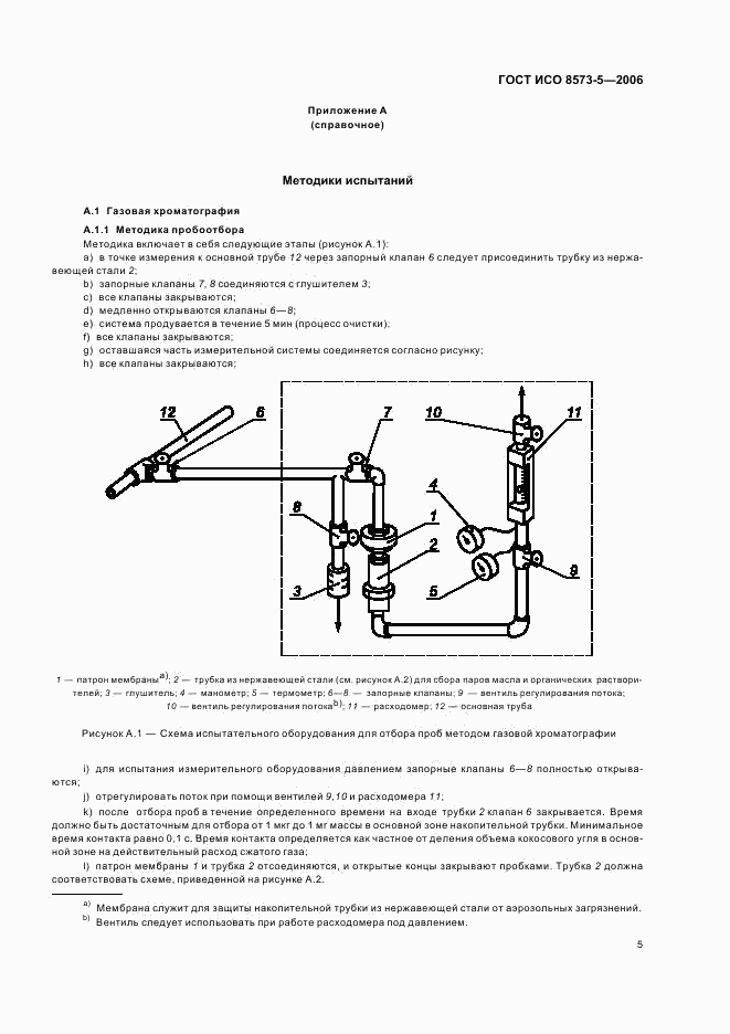 ГОСТ ИСО 8573-5-2006, страница 9