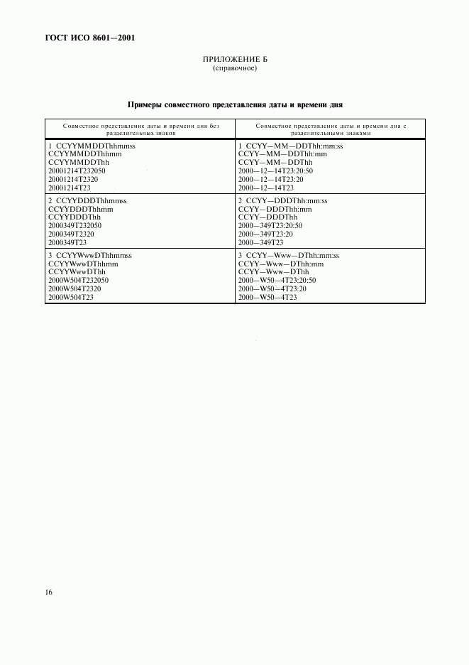 ГОСТ ИСО 8601-2001, страница 18