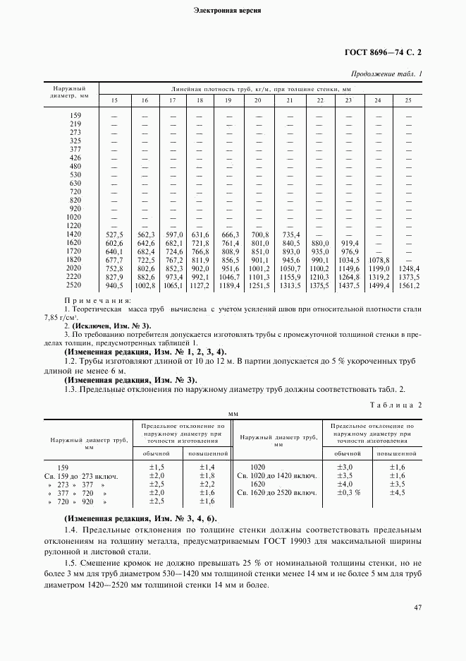 ГОСТ 8696-74, страница 2