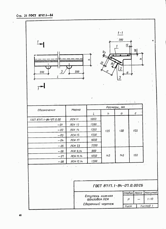 ГОСТ 8717.1-84, страница 25