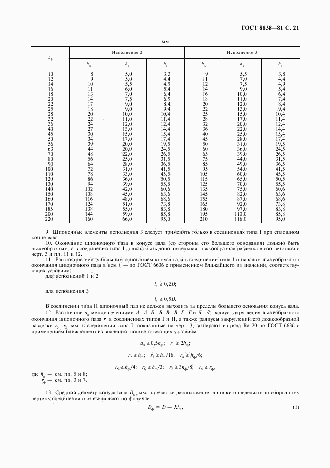 ГОСТ 8838-81, страница 22