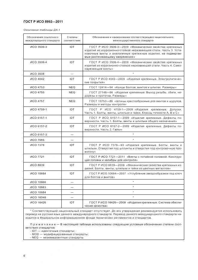 ГОСТ Р ИСО 8992-2011, страница 10