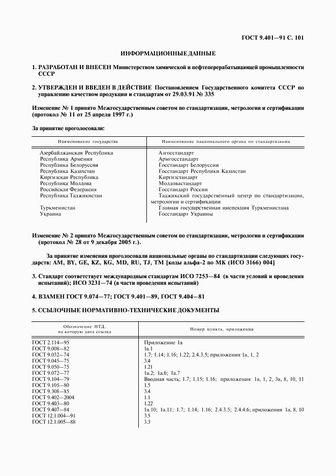 ГОСТ 9.401-91, страница 102