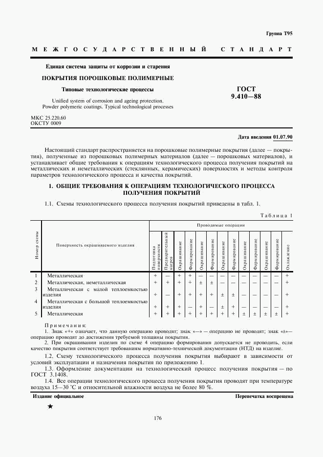 ГОСТ 9.410-88, страница 1