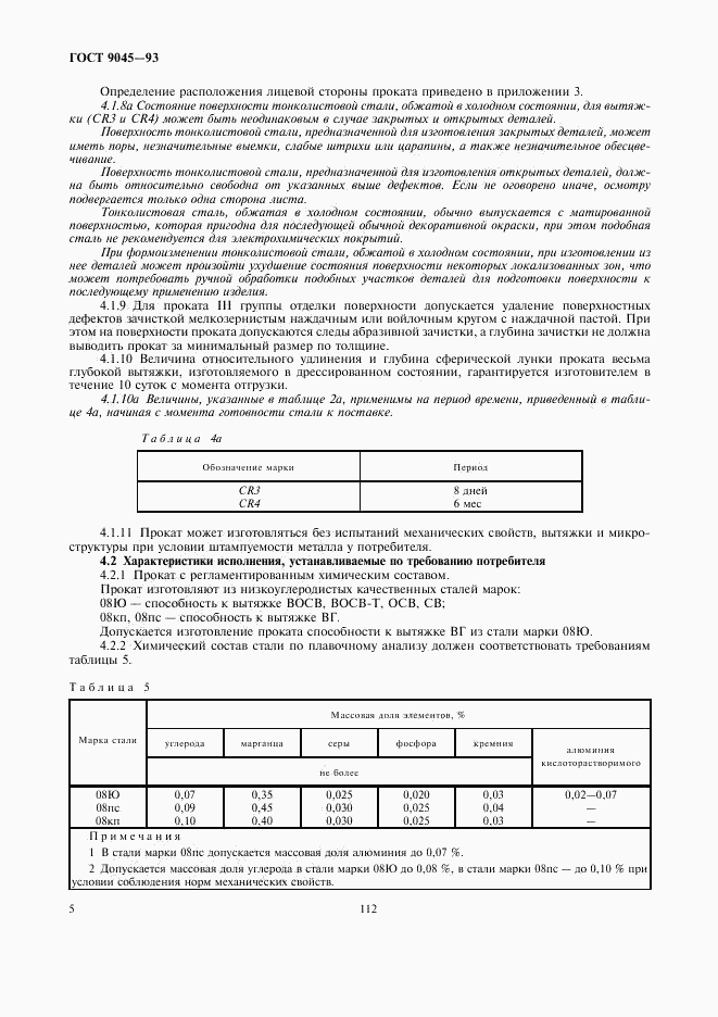 ГОСТ 9045-93, страница 7