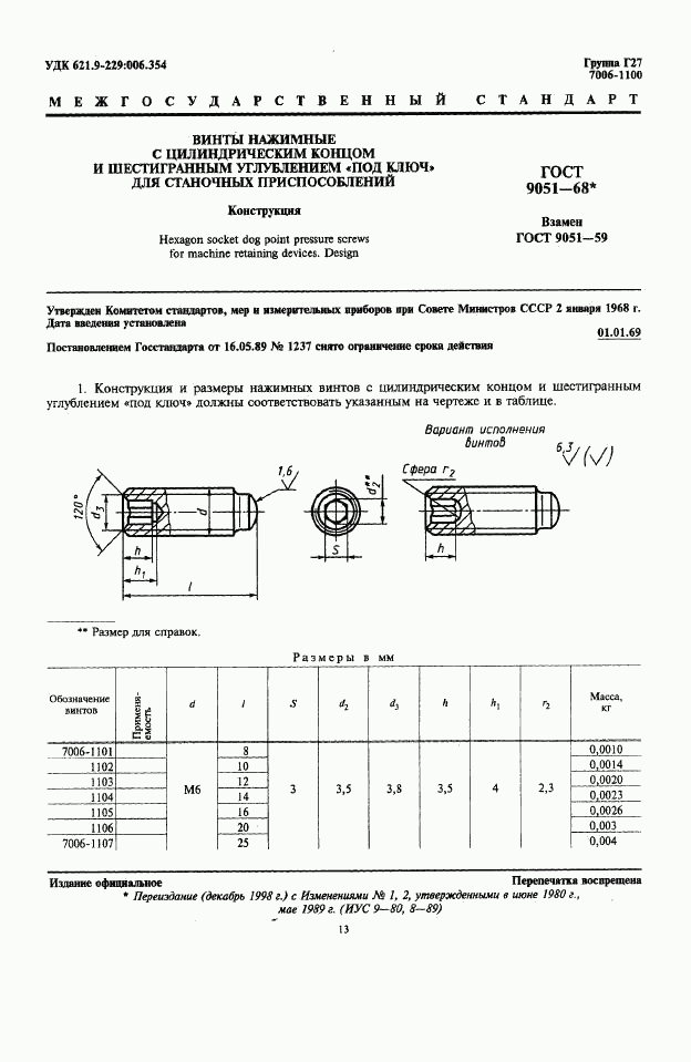 ГОСТ 9051-68, страница 1