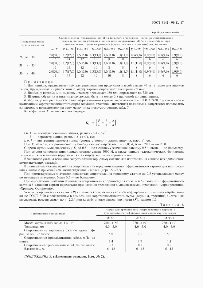 ГОСТ 9142-90, страница 19