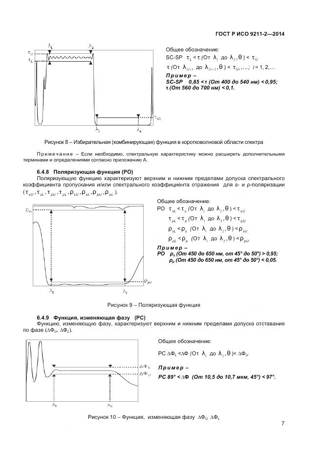 ГОСТ Р ИСО 9211-2-2014, страница 11