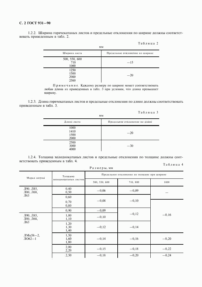 ГОСТ 931-90, страница 4