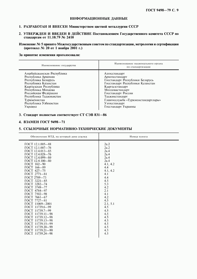 ГОСТ 9498-79, страница 10