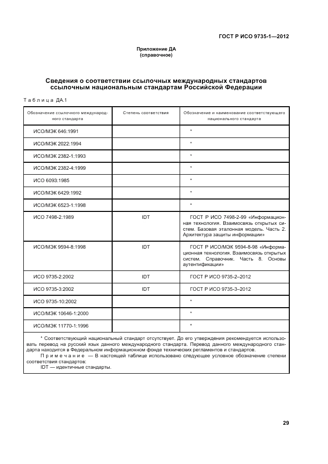 ГОСТ Р ИСО 9735-1-2012, страница 35