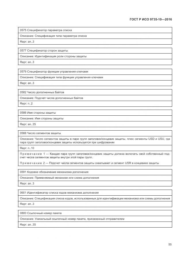 ГОСТ Р ИСО 9735-10-2016, страница 59