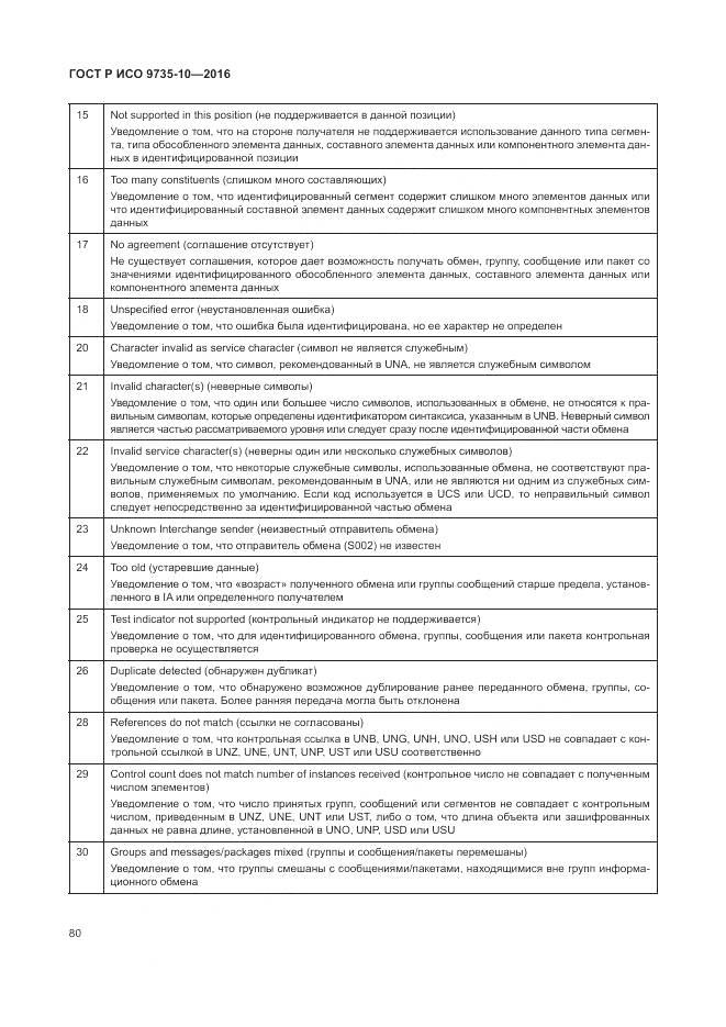 ГОСТ Р ИСО 9735-10-2016, страница 84
