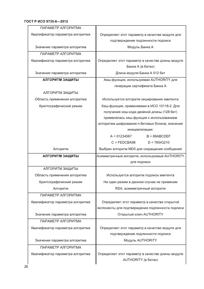 ГОСТ Р ИСО 9735-6-2012, страница 30