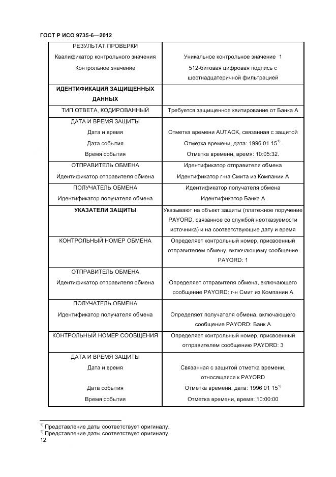 ГОСТ Р ИСО 9735-6-2012, страница 16