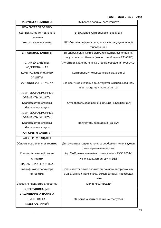 ГОСТ Р ИСО 9735-6-2012, страница 23