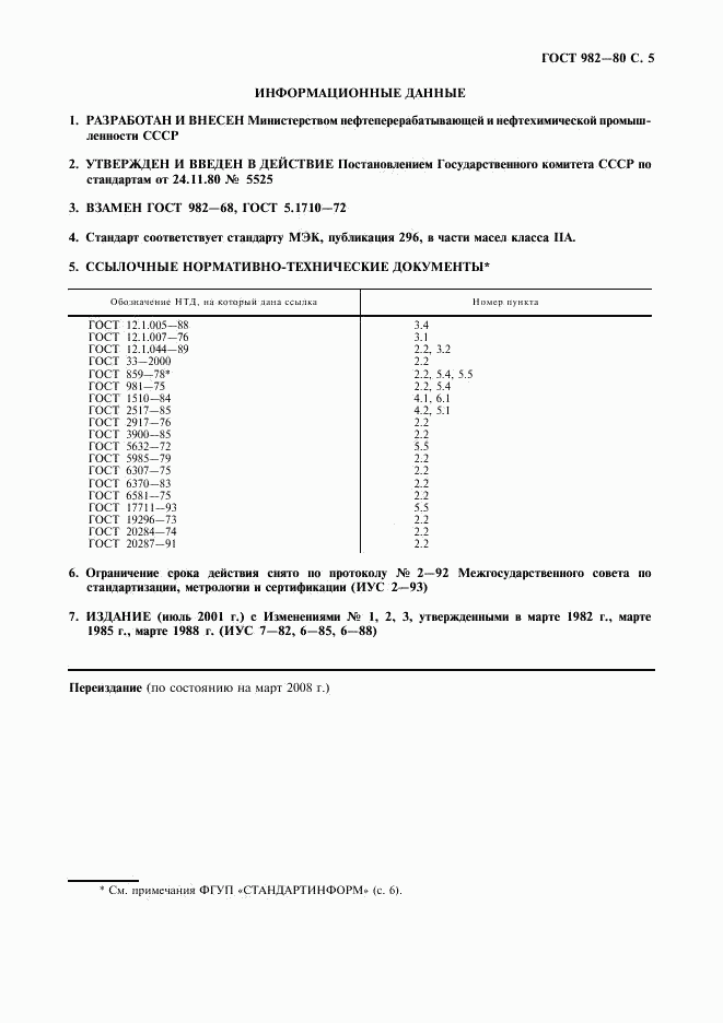 ГОСТ 982-80, страница 6