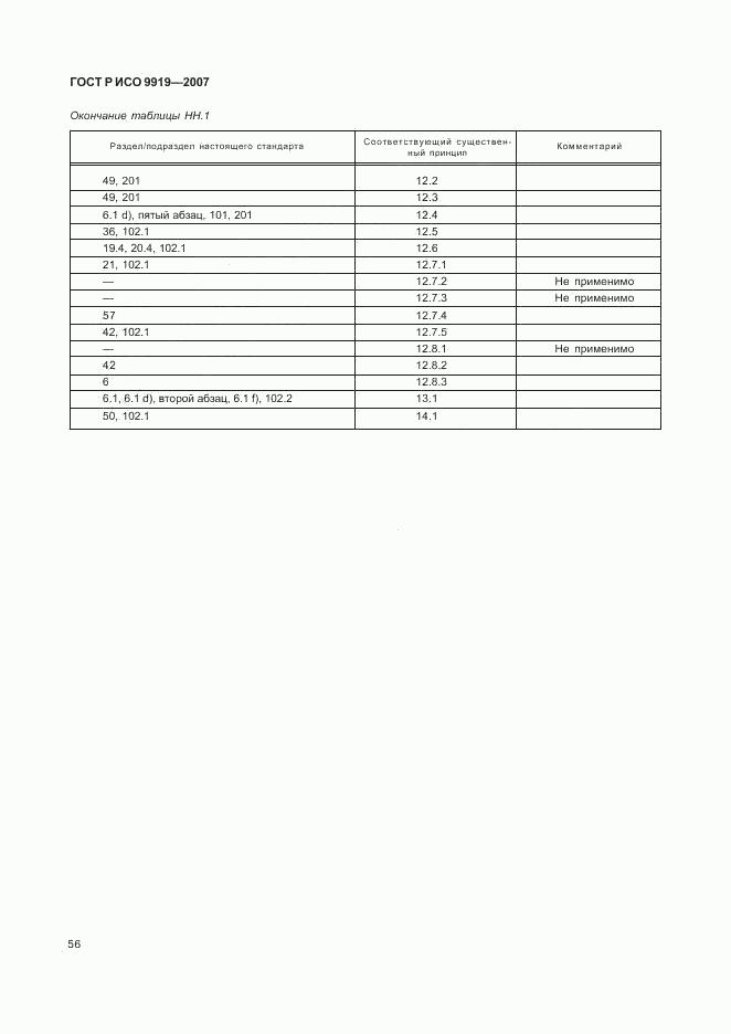 ГОСТ Р ИСО 9919-2007, страница 62