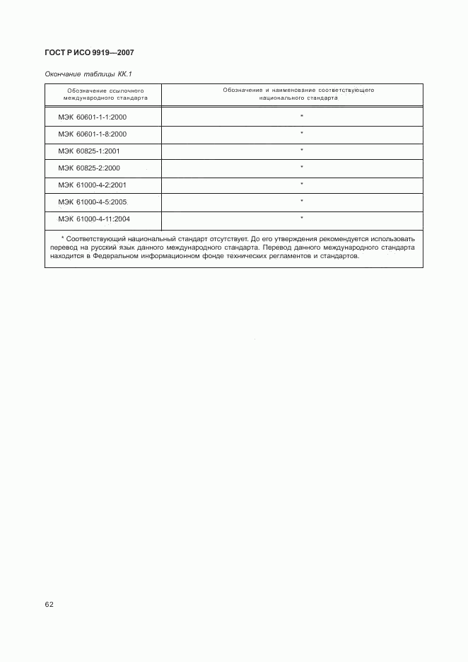 ГОСТ Р ИСО 9919-2007, страница 68