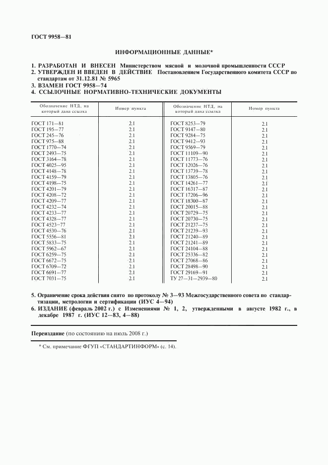 ГОСТ 9958-81, страница 2