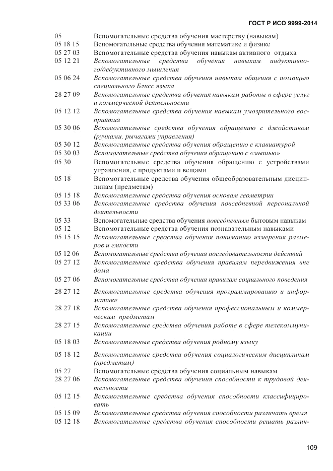 ГОСТ Р ИСО 9999-2014, страница 115