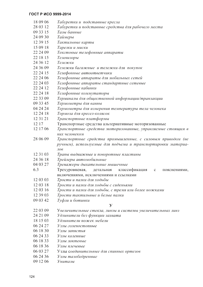 ГОСТ Р ИСО 9999-2014, страница 130